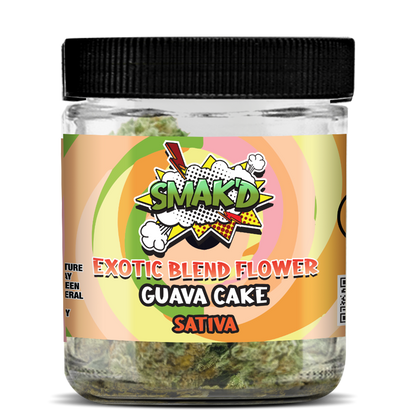 Smak'd Exotic Blend THC Flower I 10G Jar