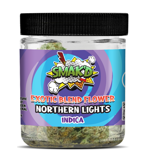 Smak'd Exotic Blend THC Flower I 10G Jar