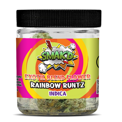 Smak'd Exotic Blend THC Flower I 10G Jar