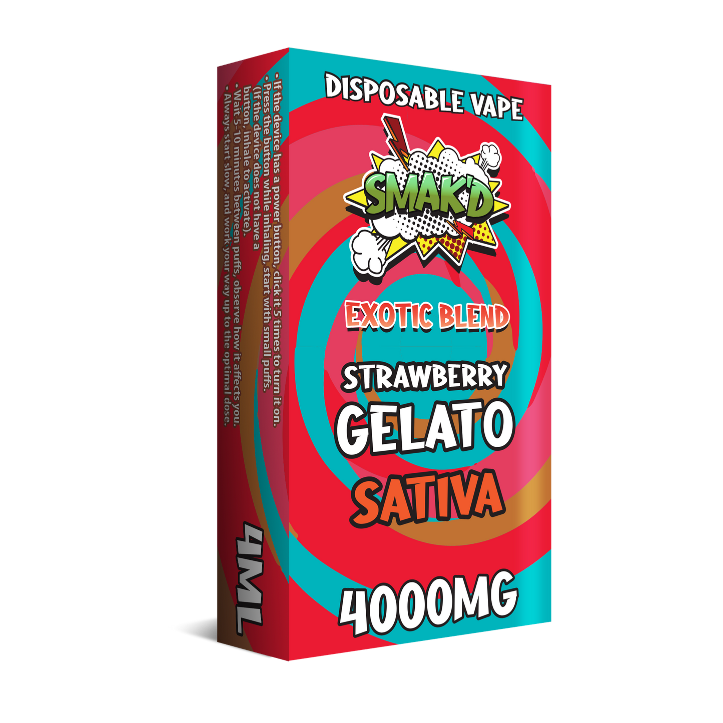 Smak'd Exotic Blend Disposable Vape I 4ML