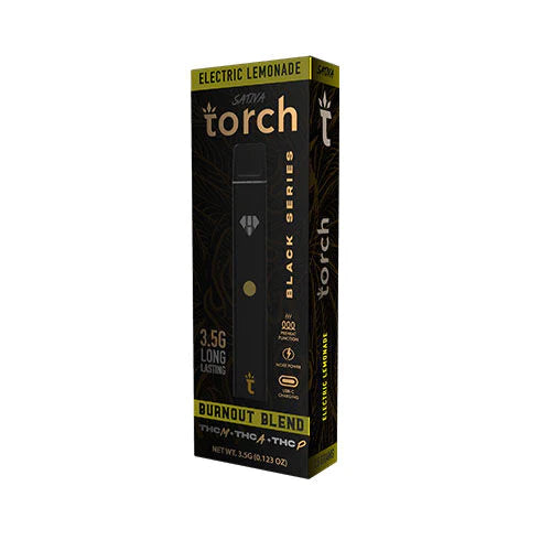 Torch Burn Out Blend BLACK SERIES THC Disposable Vape | 3.5g/5CT/PK