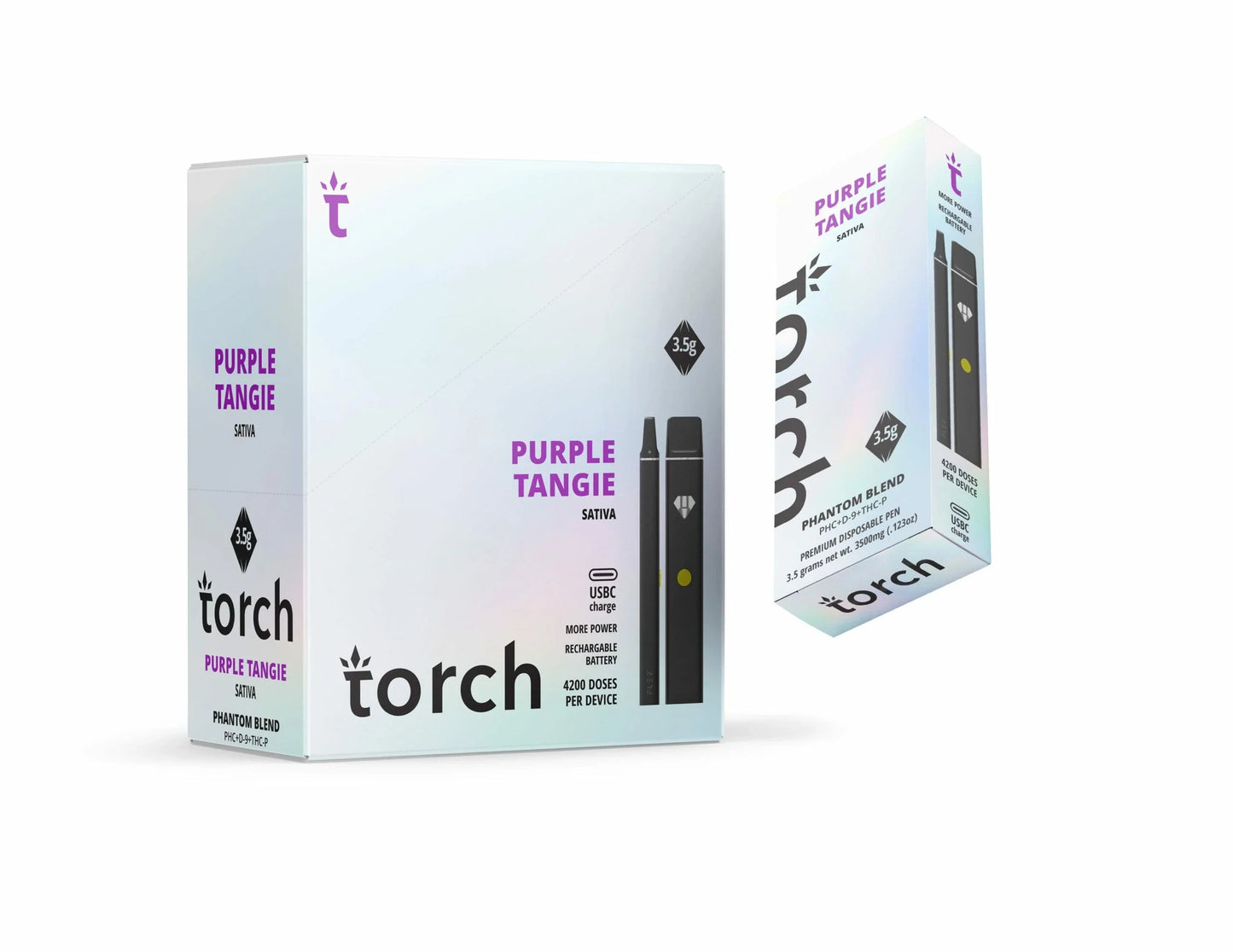 Torch Phantom Blend Premium Disposable Vape 3.5ml/5CT/PK