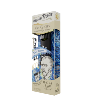 Mellow Fellow Van Gogh's Creativity Blend (Blue Dream) 2ml Disposable - 6 CT