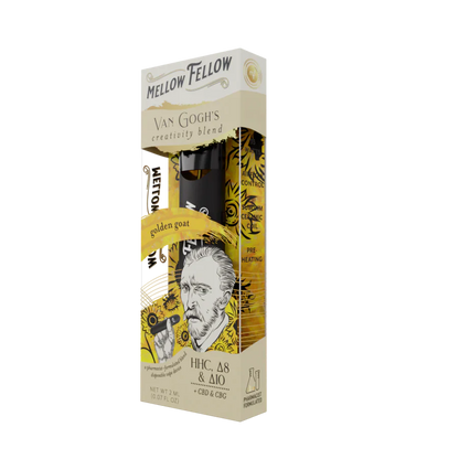 Mellow Fellow Van Gogh's Creativity Blend (Golden Goat) 2ml Disposable - 6 CT