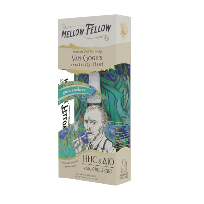 Mellow Fellow Van Gogh's Creativity Blend - 2ml Vape Cartridge - GMO Cookies - 6 CT