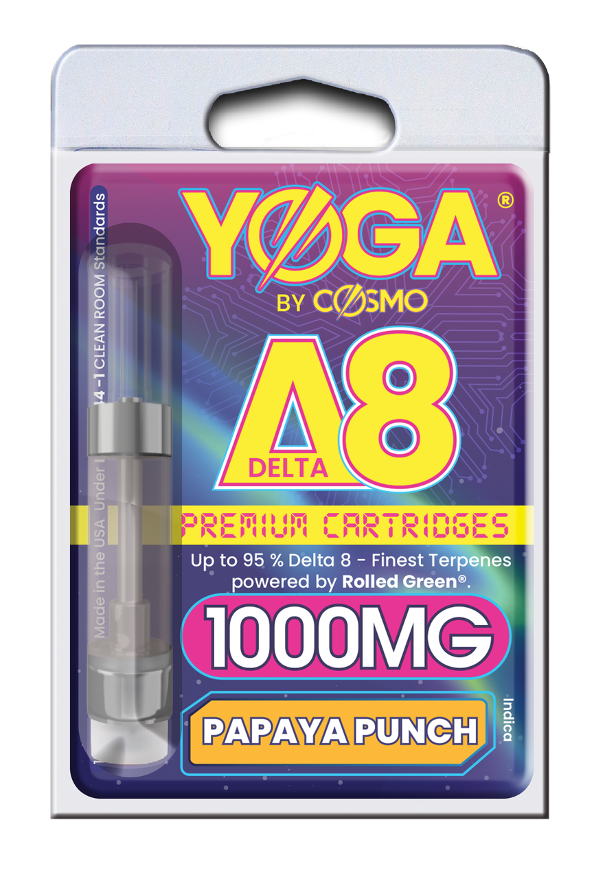 YOGA By Cosmo Delta 8 Premium Vape Cartridge 1-Gram | 1000mg