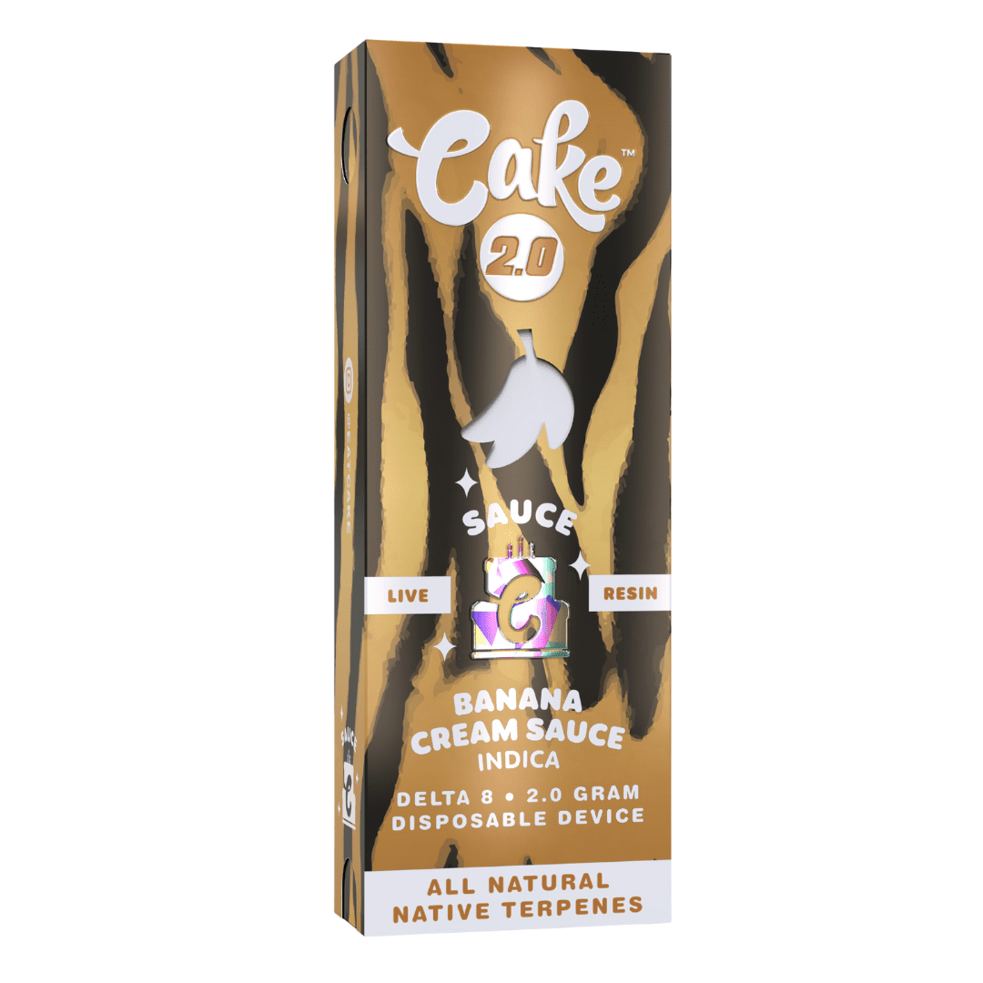 Cake Animal Print Live Resin Delta-8 THC Disposable Vape | 2G/5CT/PK