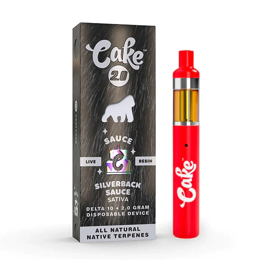 Cake Animal Print Live Resin Delta -10 THC Disposable Vape | 2G/5CT/PK