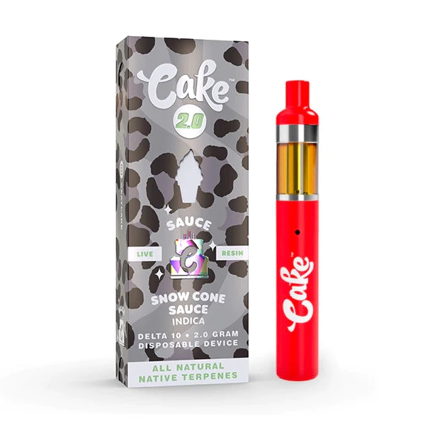 Cake Animal Print Live Resin Delta 10 THC Disposable Vape | 2G/5CT/PK