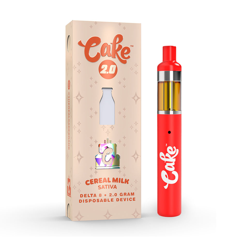 Cake Classics 2.0 Delta 8 Disposable Vape Device I 2000MG/5CT/PK