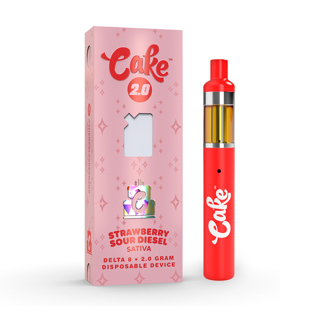 Cake Classics 2.0 Delta 8 Disposable Vape Device I 2000MG/5CT/PK