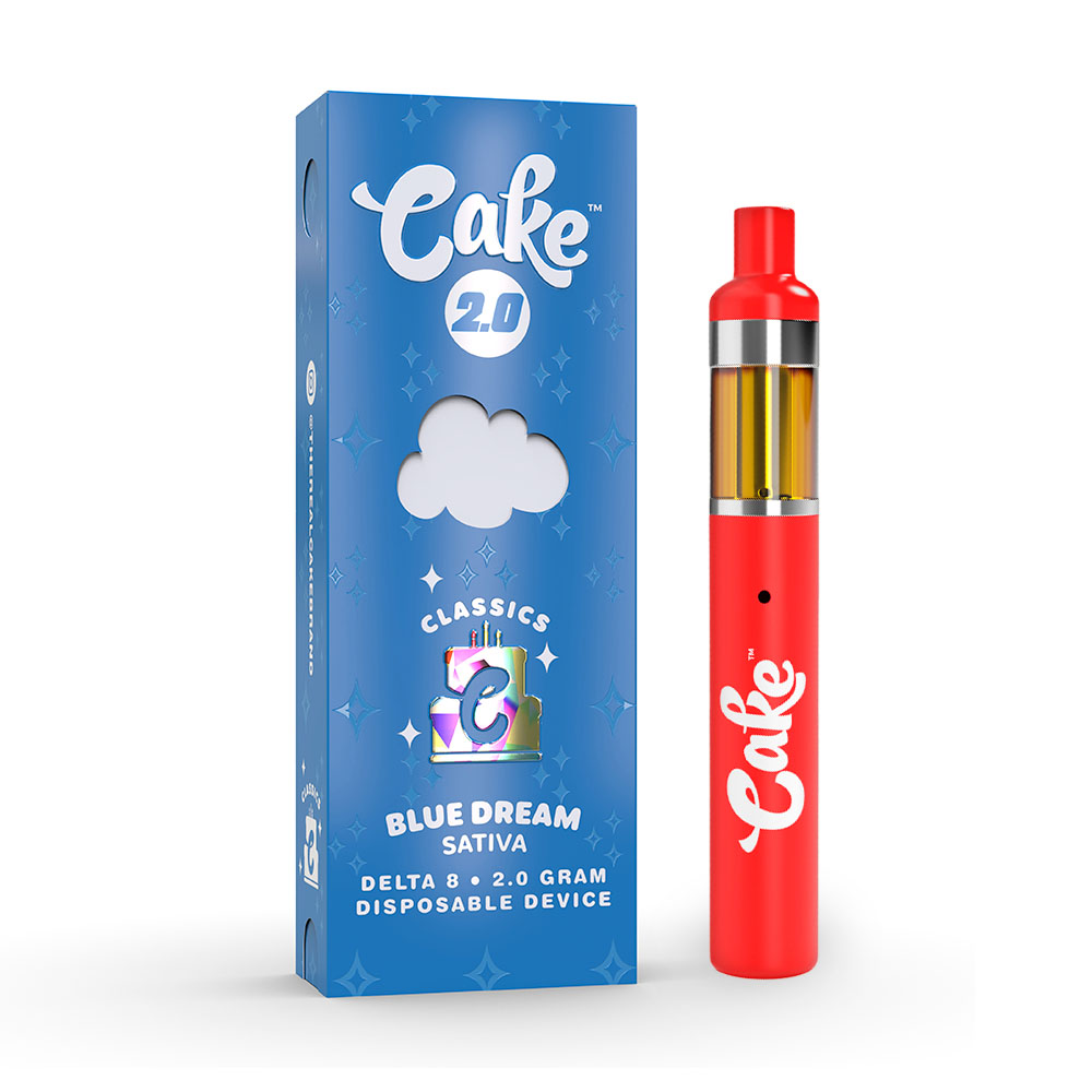 Cake Classics 2.0 Delta 8 Disposable Vape Device I 2000MG/5CT/PK