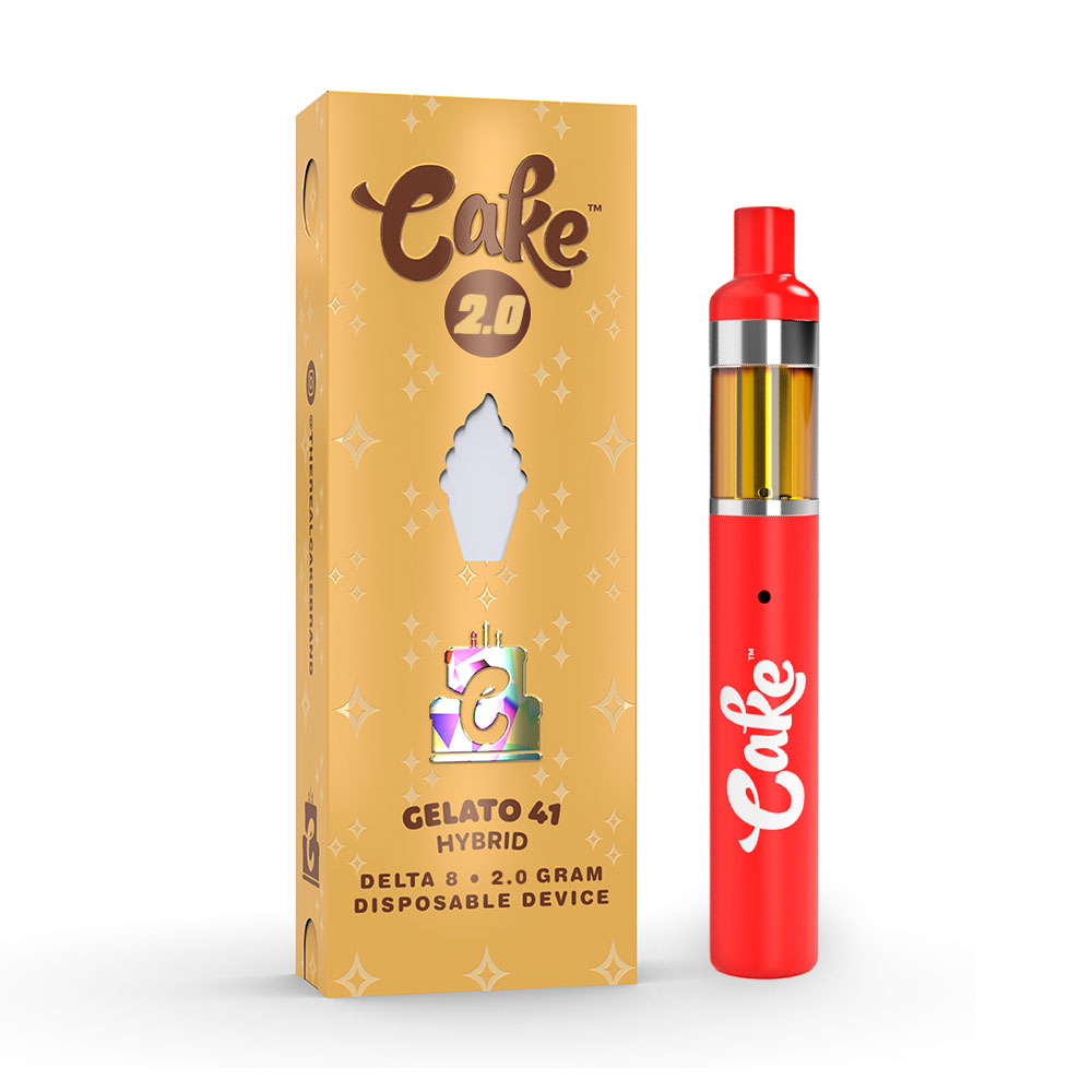 Cake Classics 2.0 Delta 8 Disposable Vape Device I 2000MG/5CT/PK