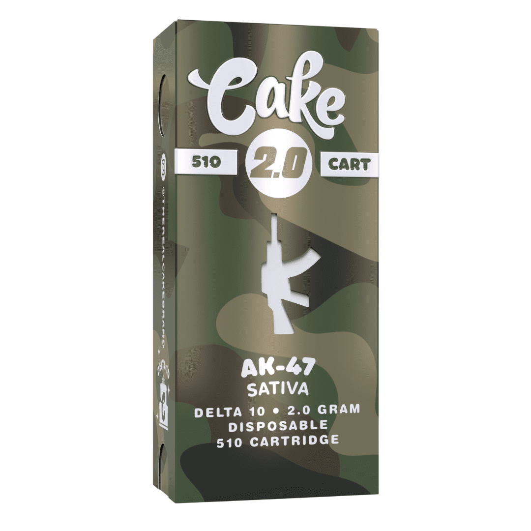 Cake Delta 10 THC Vape Cartridge I 2G/5CT/PK