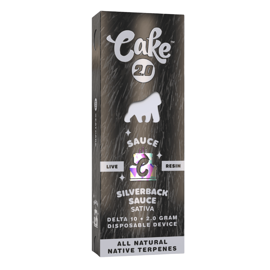 Cake Animal Print Live Resin Delta 10 THC Disposable Vape | 2G/5CT/PK