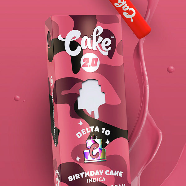 Cake Delta 10 THC Disposable Vape Device I 2GM/5CT/PK