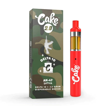 Cake Delta 10 THC Disposable Vape Device I 2GM/5CT/PK