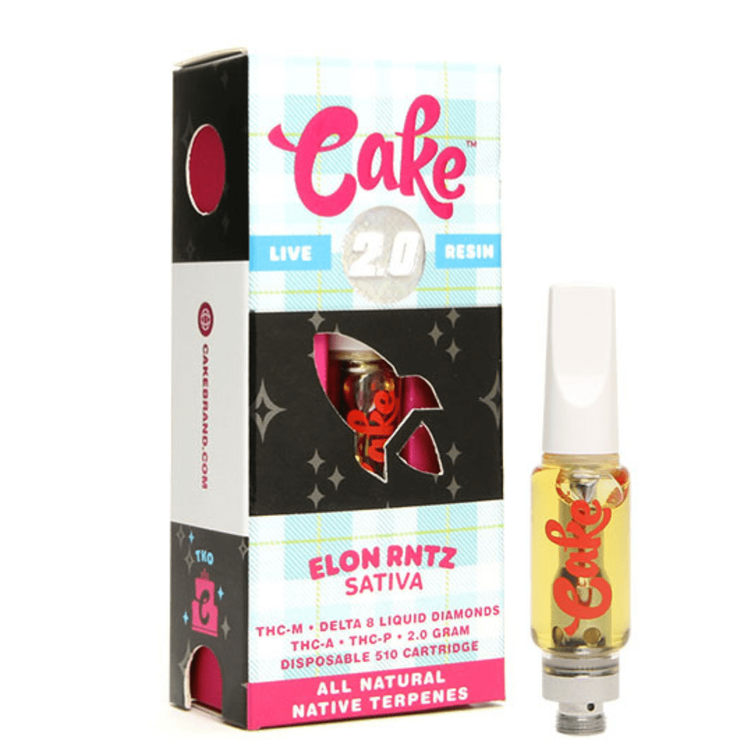 Cake TKO Blend THC Vape Cartridges | 2G/5CT/PK