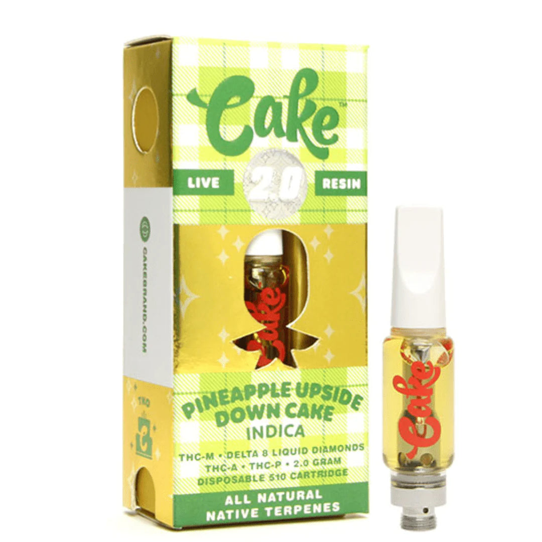 Cake TKO Blend THC Vape Cartridges | 2G/5CT/PK