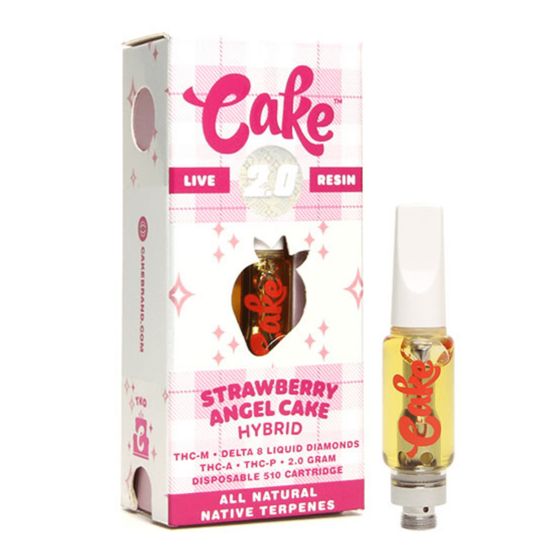 Cake TKO Blend THC Vape Cartridges | 2G/5CT/PK