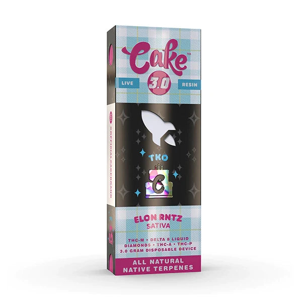 Cake TKO Disposable Vape | 3GM/5CT/PK