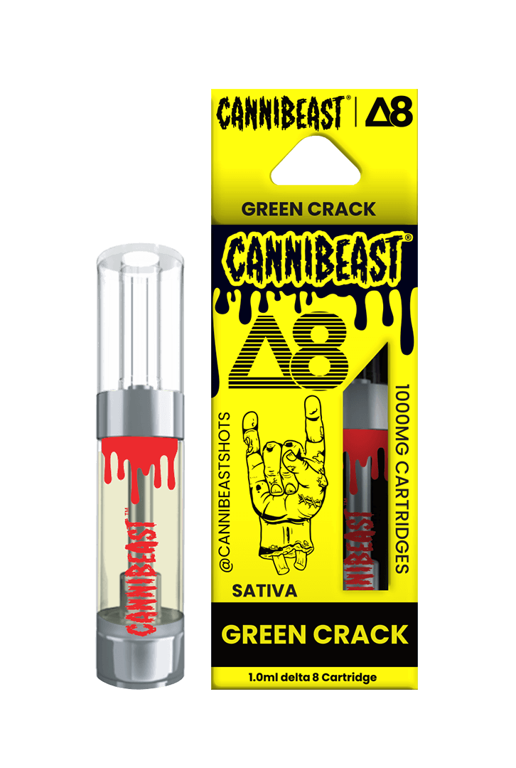 Cannibeast Delta 8 THC Vape Cartridge I 1ml/12ct/Box