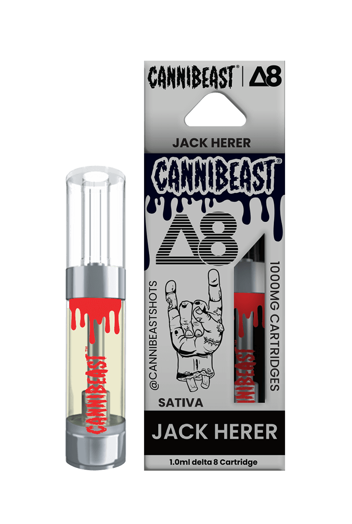 Cannibeast Delta 8 THC Vape Cartridge I 1ml/12ct/Box