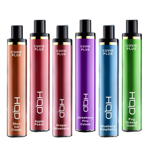 HQD Cuvie Plus 1200 Puffs Disposable Vape Pen