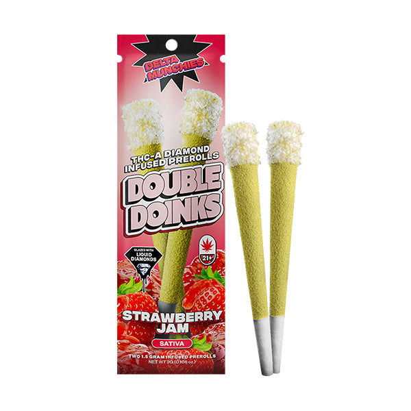 Delta Munchies THC-A Double Doinks | 2 Pack/5ct/Box