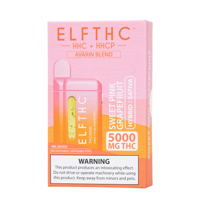 ELF THC AVARIN BLEND THC DISPOSABLE VAPE I 5gm - (Display of 5)