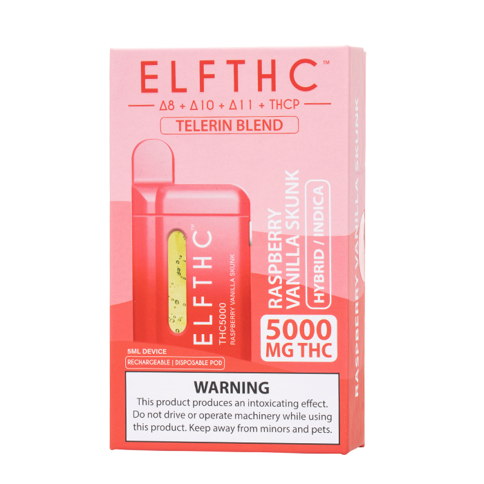 ELF THC TELERIN BLEND DISPOSABLE VAPE I 5gm - (Display of 5)