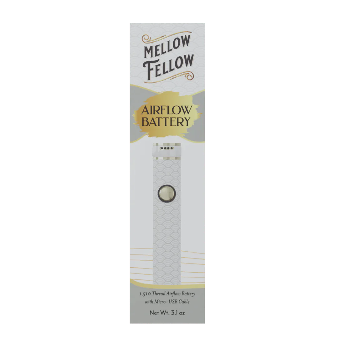 Mellow Fellow Premium Air Flow 510 Thread Replacement Battery - 20CT