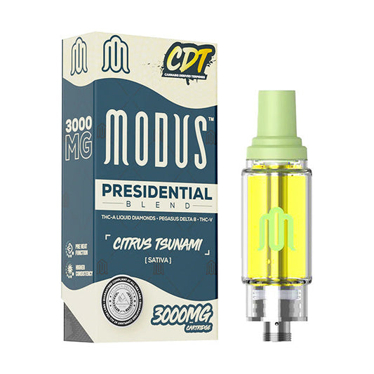 Modus Presidential Blend THC Vape Cartridge | 3GM/5CT/PK