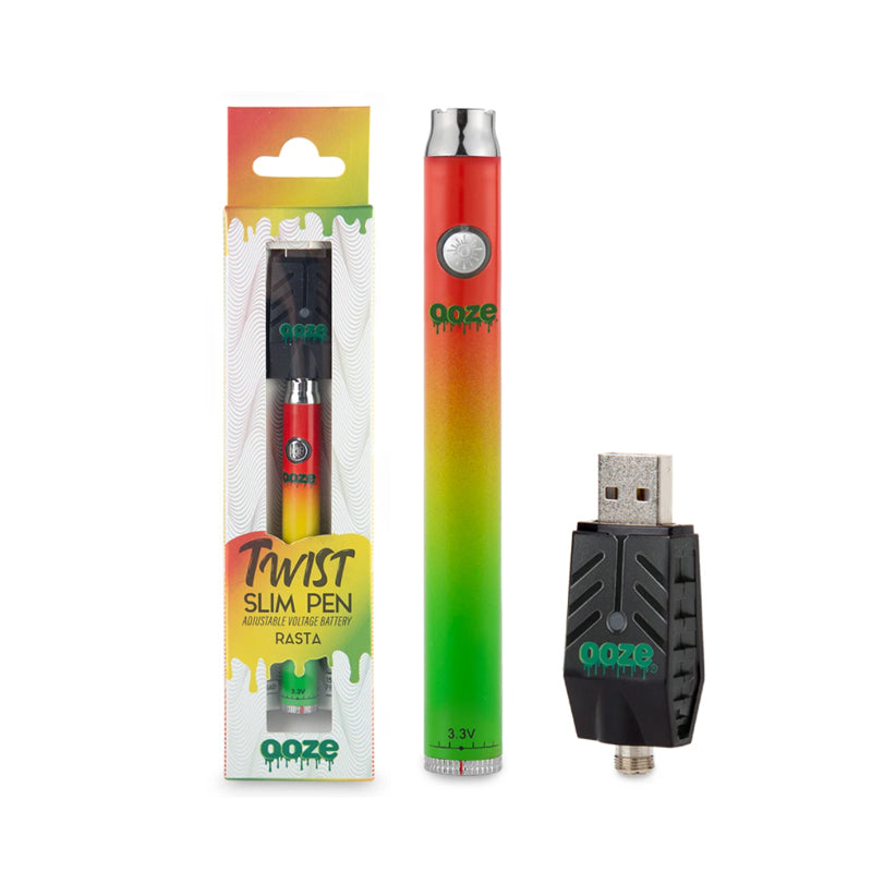 Ooze TWIST SLIM Vape Pens Variable Voltage Vape Pen Battery 320 mAh