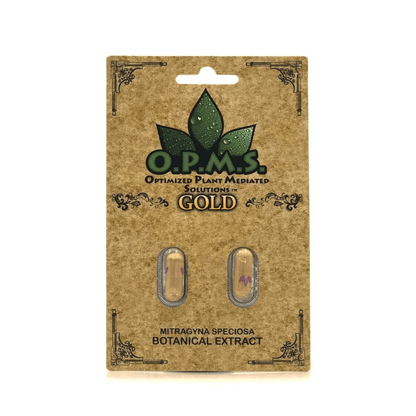 O.P.M.S.® Gold Kratom Extract Capsules