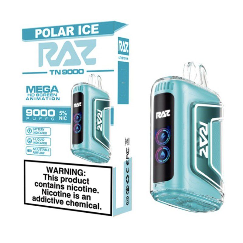 RAZ TN9000 DISPOSABLE VAPE 5% NICOTINE