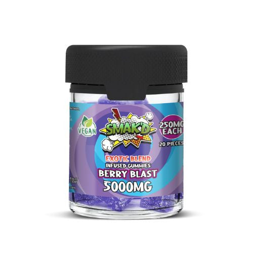 Smak'd Exotic Blend Gummies I 5000mg