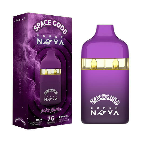 SPACE GODS SUPER NOVA THC-A DISPOSABLE VAPE I 7G (Display of 5)