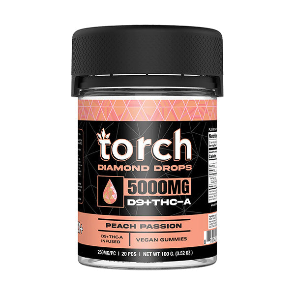 Torch Diamond Drop Blend Gummies | 5000mg - (Display of 6)