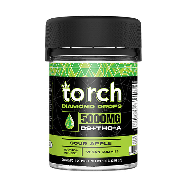 Torch Diamond Drop Blend Gummies | 5000mg - (Display of 6)