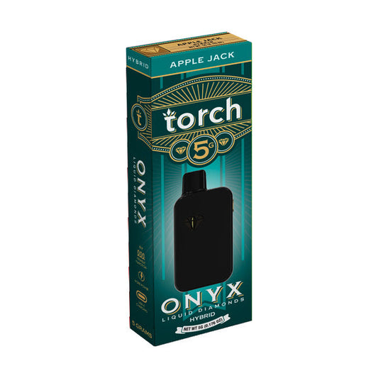 Torch Onyx THC-A Liquid Diamonds Disposable Vape | 5G - Display of 5