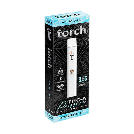 Torch THCA Pressure Blend Disposable | 3.5g - Display of 5